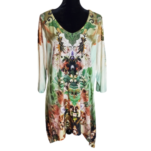 World Unity Tops - World Unity Plus Size Tunic Size 3X